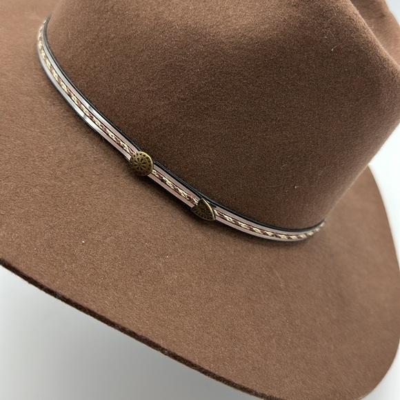 Renegade Brown Wool Cowboy Hat SzM main image 13